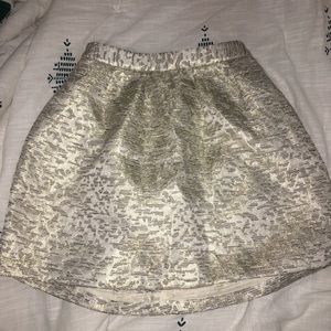 Gold skirt